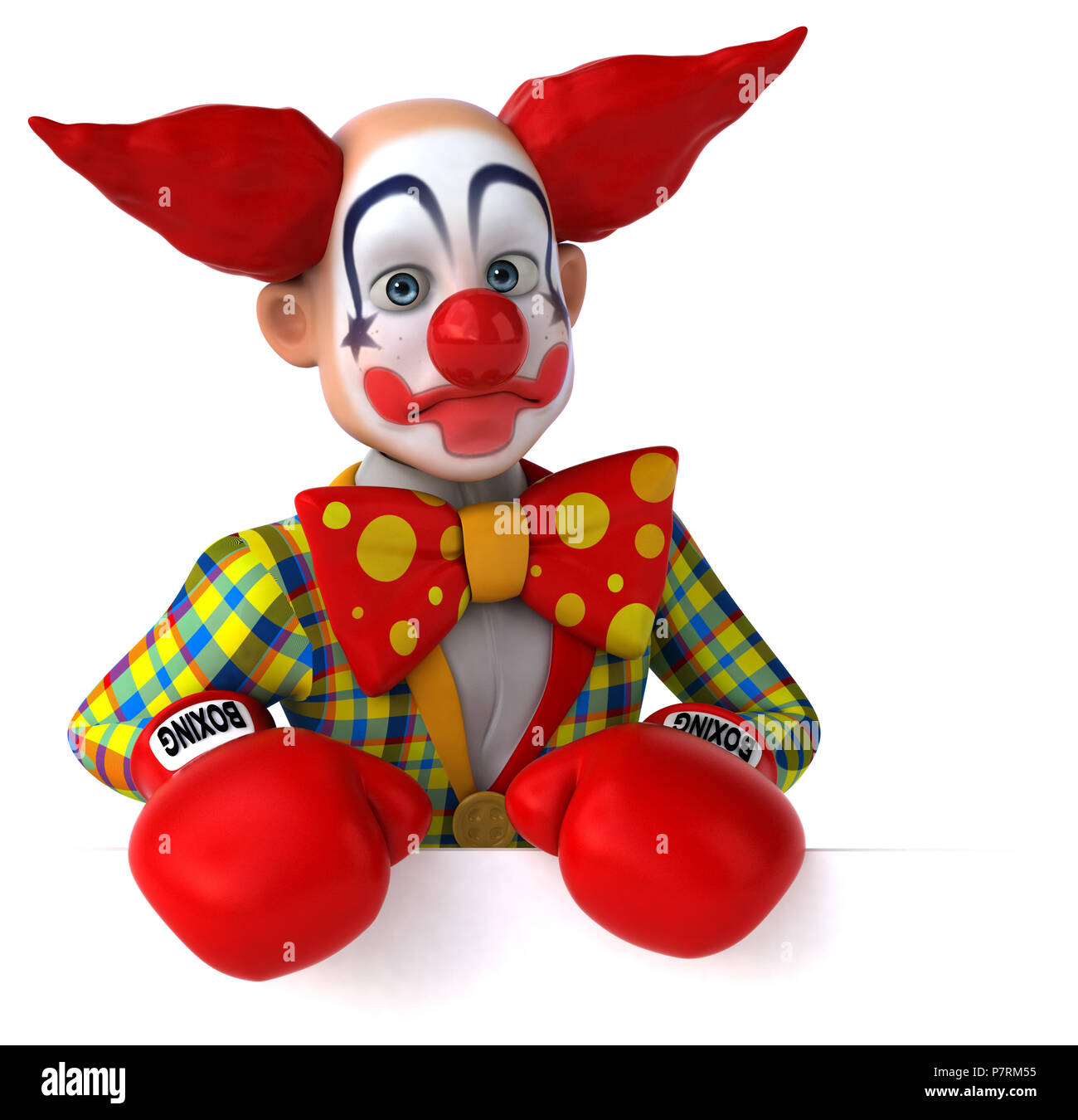 Spaß clown Stockfoto