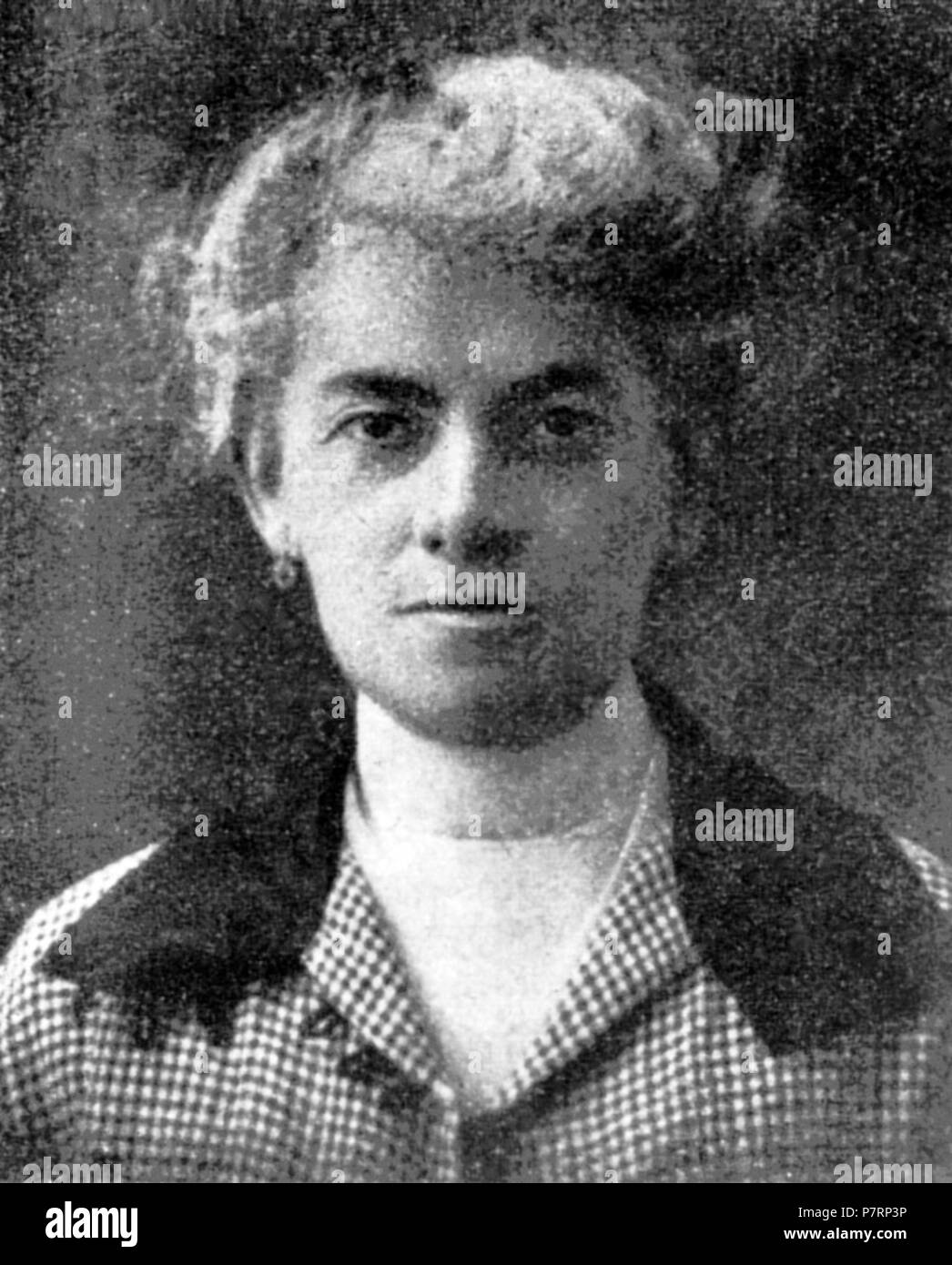 English: Porträtfoto der Schwester L. von Ludwik Zamenhof, Augusta Hermelin, geb. Zamenhof, der um 1910 Polski: Portret Augusty Hermelin z d. Zamenhof, siostry Ludwika Zamenhofa-stra, ok. 1910. 1910 29 Augusta Zamenhof Stockfoto