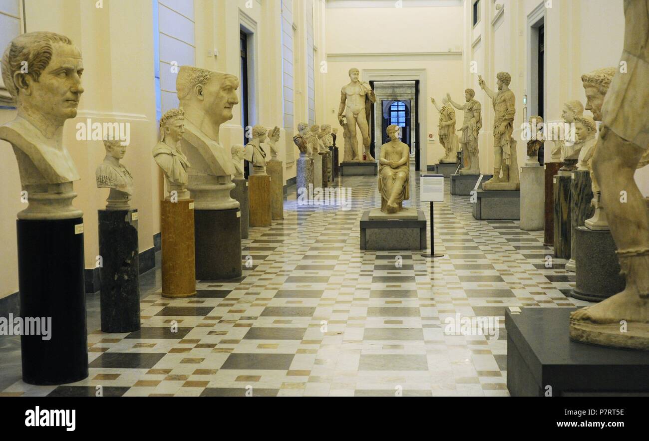 Farnese-Sammlung. Nationales Archäologisches Museum, Naples. Italien. Stockfoto