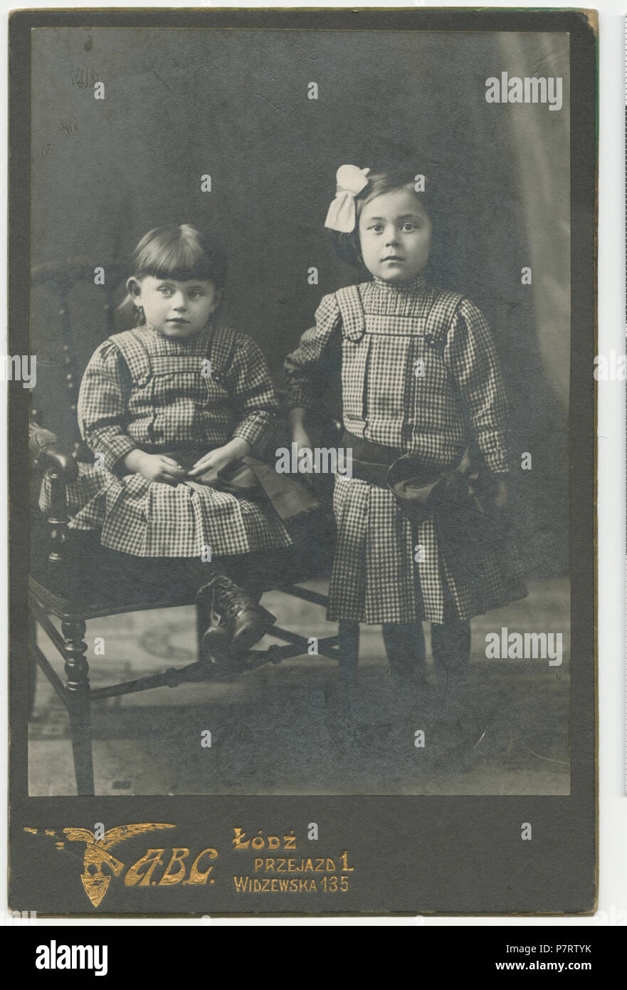 411 MMŁ, fotografia portret." A. B.C.", I-5-AWERS Stockfoto