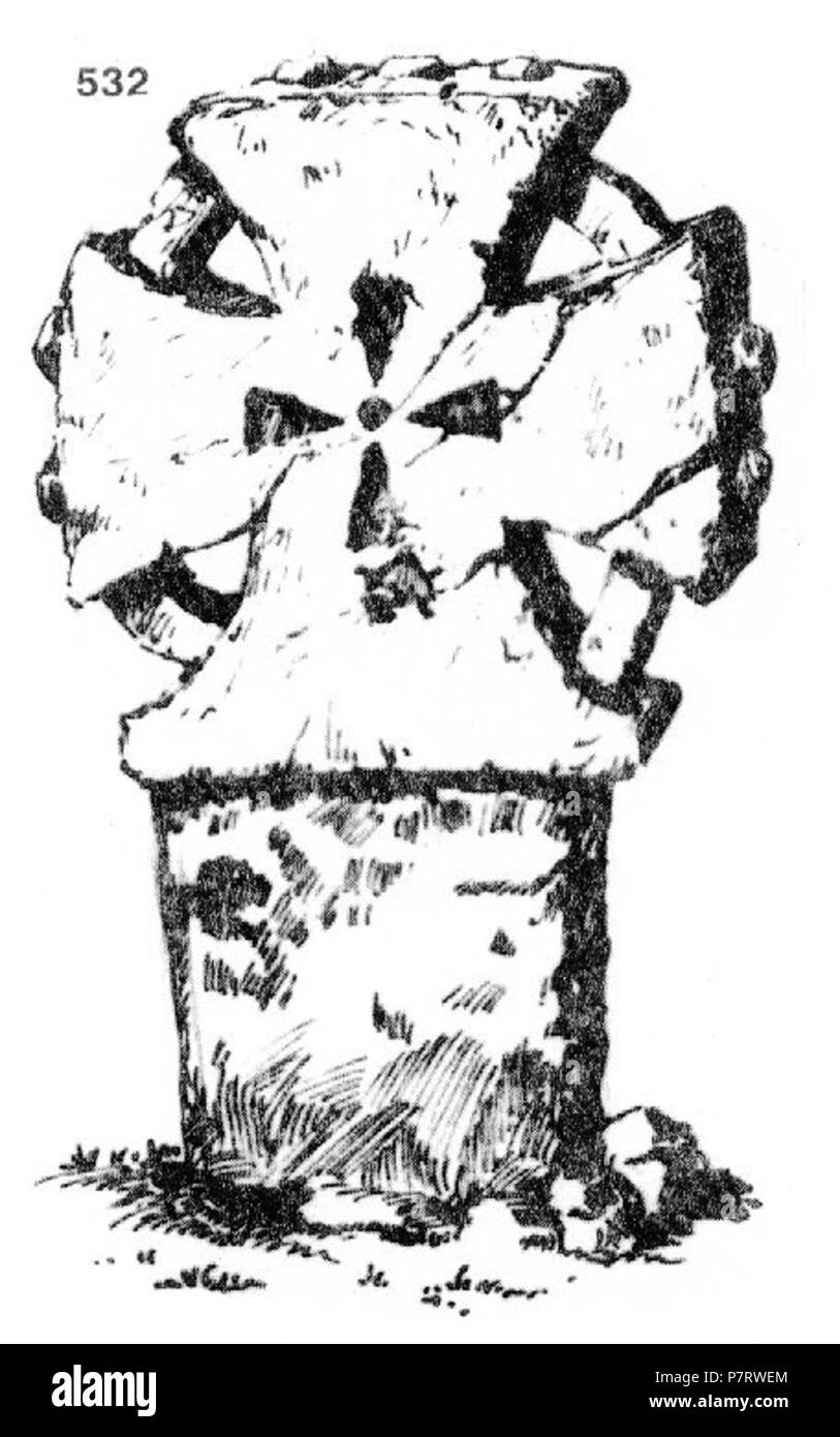 : 532. - [ ],. , ... ,,. ,. 60-70 -. : 70 x 32 x 5. . 3. VII. 1924. (. 12. 76.). Vom 3. Juli 1924 208 Ivan Enchev-Vidyu bulgarischen Kreuze 532 Stockfoto