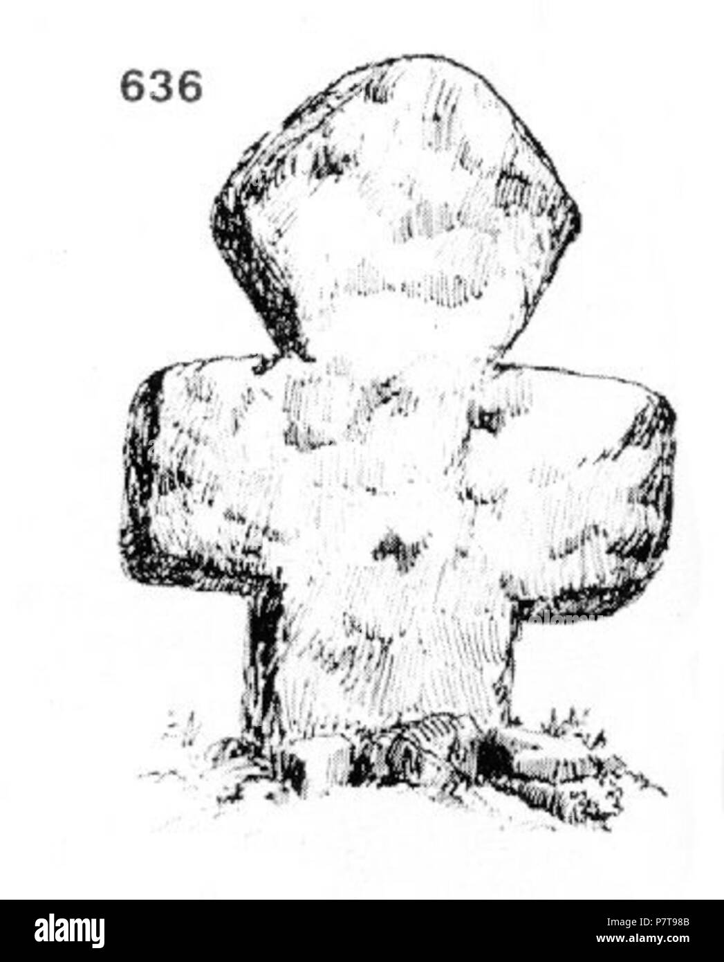 : 636. -, ". '. ,. . 50-60 - (). ;,;. : 77 x 55 x 21. 24.VII.1921. (. 11. 36.). 24. Juli 1921 208 Ivan Enchev-Vidyu bulgarischen Kreuze 636 Stockfoto