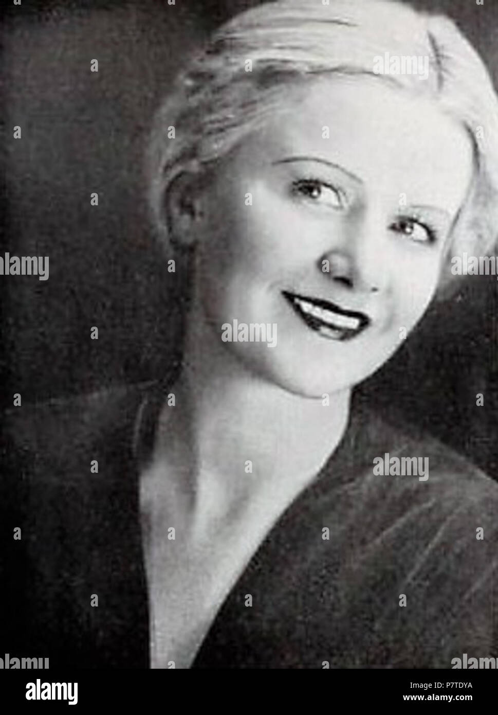 Carla Bartheel. ca. 1932 61 Carla Bartheel Yva Stockfoto