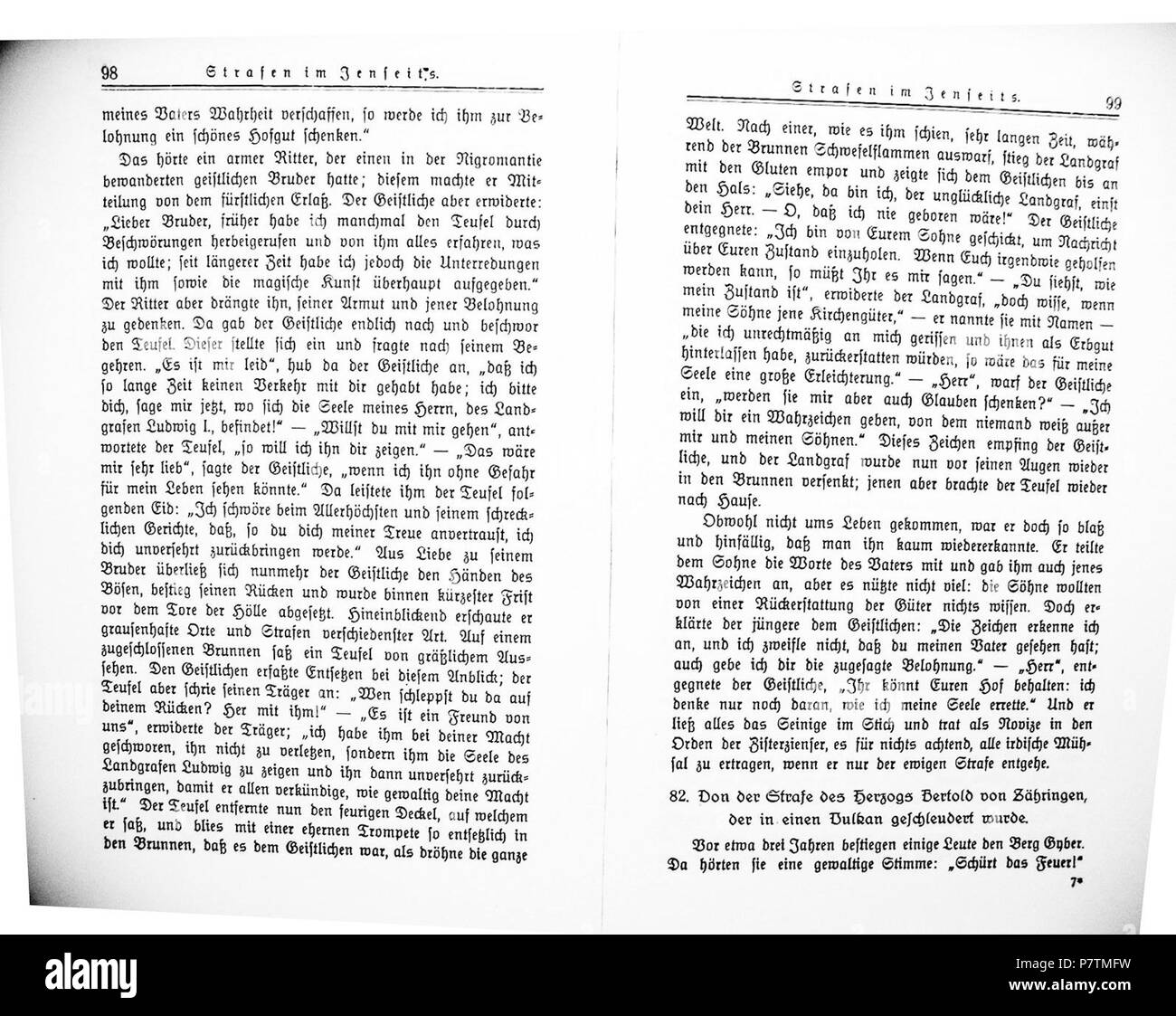 119 De Cäsarius von heisterbach (hellinghaus) 057 Stockfoto