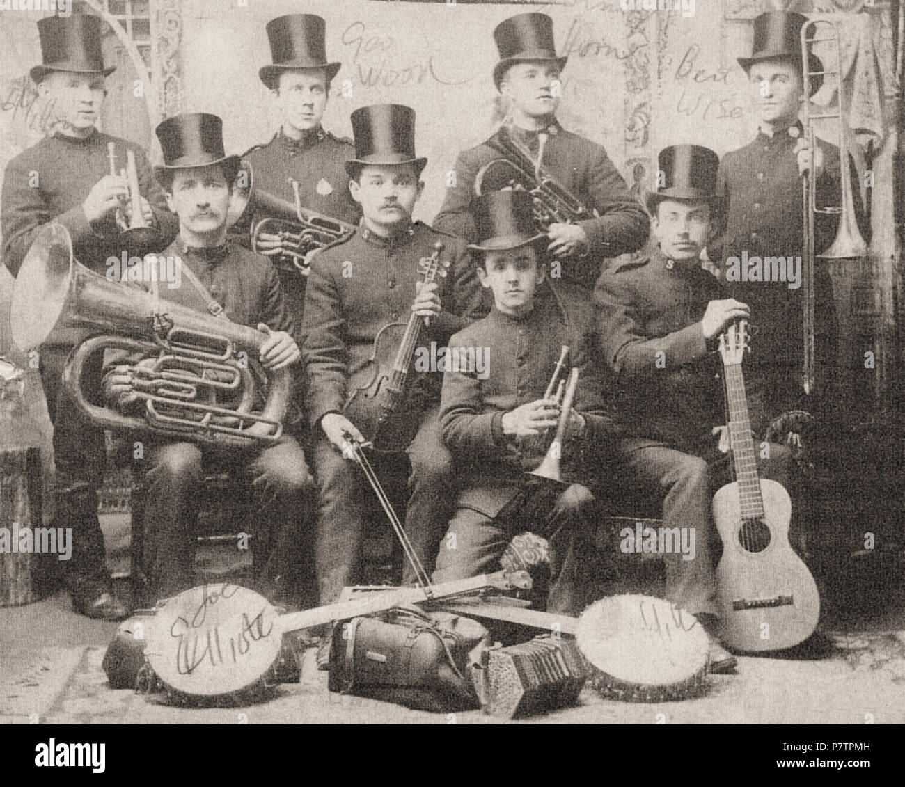 Englisch: Kanada. Toronto territorialen Band, 1890. 1890 s59 Kanada. Toronto territorialen Band, 1890 s Stockfoto