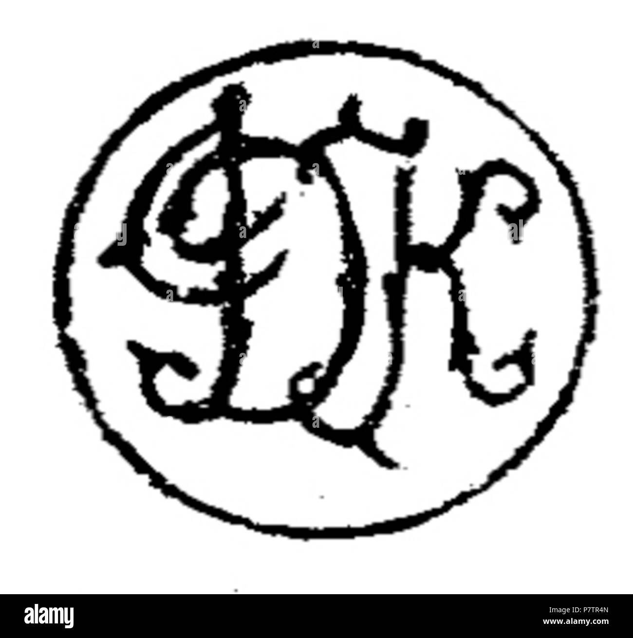 Ελληνικά: Διακόσμηση απο την έκδοση Datei: Λόγια της πλώρης (1924).djvu. 3. September 2007, 19:26:19 249 Logia tis plwris Dekoration 2. Stockfoto