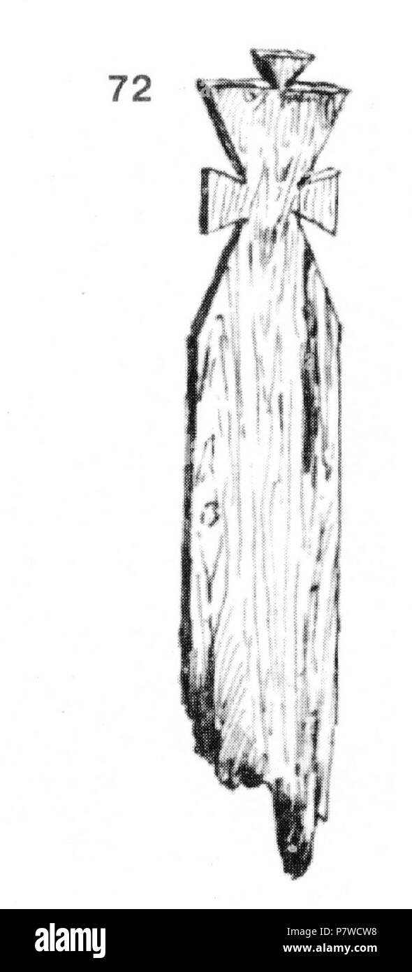 : 72. -. ,. ,;. : 78 x 14 x 2. . 28.XII.1930. (. 14. 118.). 28. Dezember 1930 209 Ivan Enchev-Vidyu bulgarischen Kreuze 72 Stockfoto