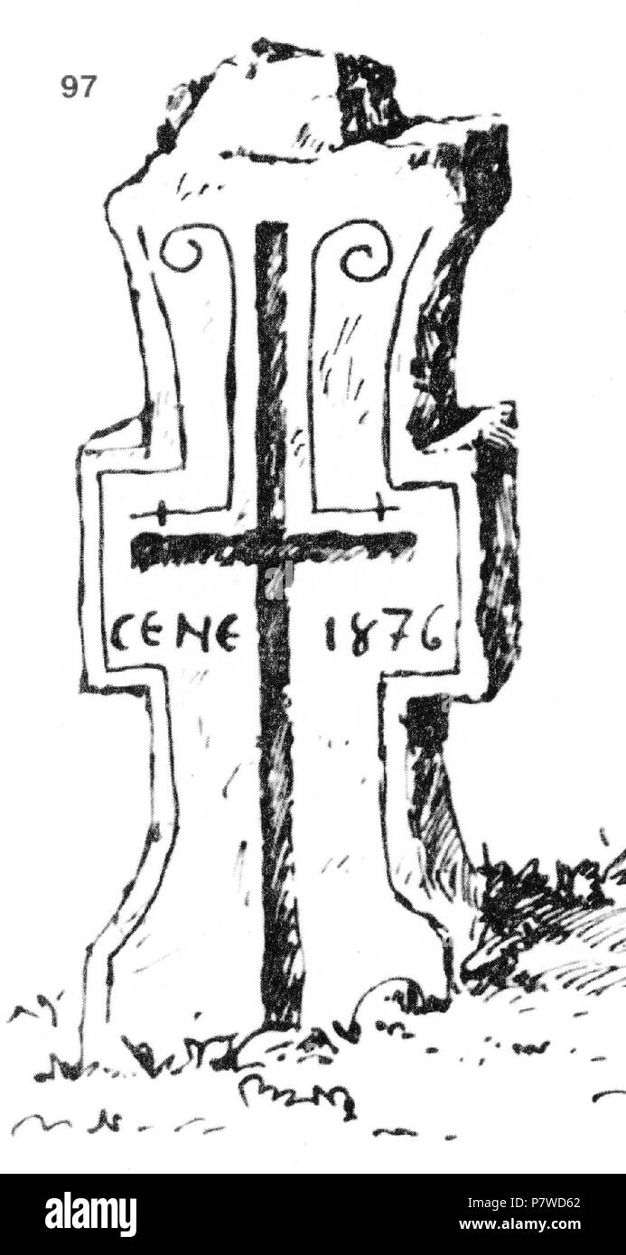 : 97. . . -. . 1876. 19. IX. 1929. (. 13. 75.). 19. September 1929 210 Ivan Enchev-Vidyu bulgarischen Kreuze 97 Stockfoto