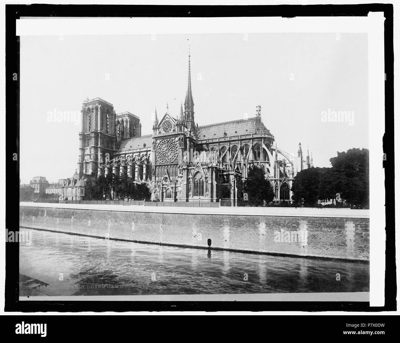 Englisch: Frankreich, die Kathedrale Notre Dame, Paris. Erstellt/Veröffentlicht: [zwischen 1916 und 1917] 289 Kathedrale Notre Dame, Paris zwischen 1916 und 1917 Stockfoto