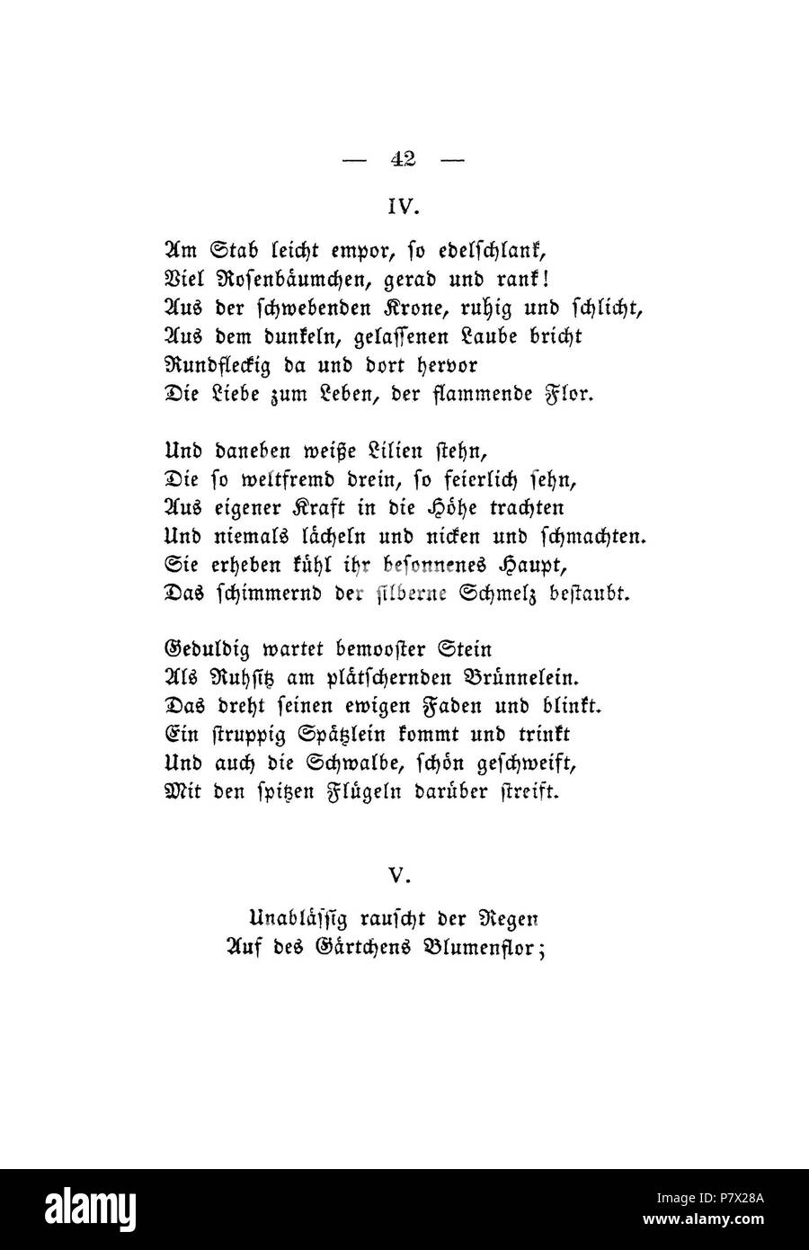 . Gedichte. Deutsch: Dies ist ein Scan des historischen Buches Deutsch: Dies ist ein Scan des historischen Dokument. N/A 125 De Gedichte (Wörner U. C.) 043 Stockfoto