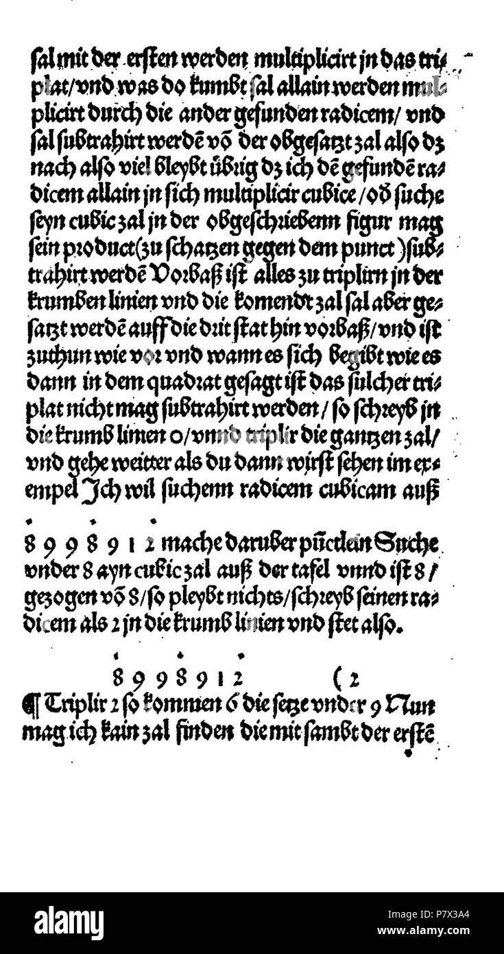 . Ayn Neue Kunstlich buech welches gar gewiss vnd behend lernet / Der gemainen Regel Demre/welschen praktisch/Regeln falsi vñ erlichë Regeln.... Deutsch: Dies ist ein Scan des historischen Buches Deutsch: Dies ist ein Scan des historischen Dokument. N/A 128 De Rechenbuch (Schreiber) 129 Stockfoto