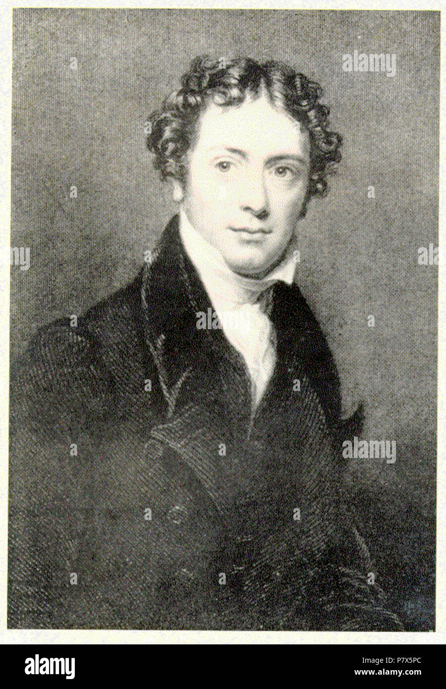 149 ETH-BIB-Faraday, Michael (1791-1867) - 04108 Portrait-Portr Stockfoto