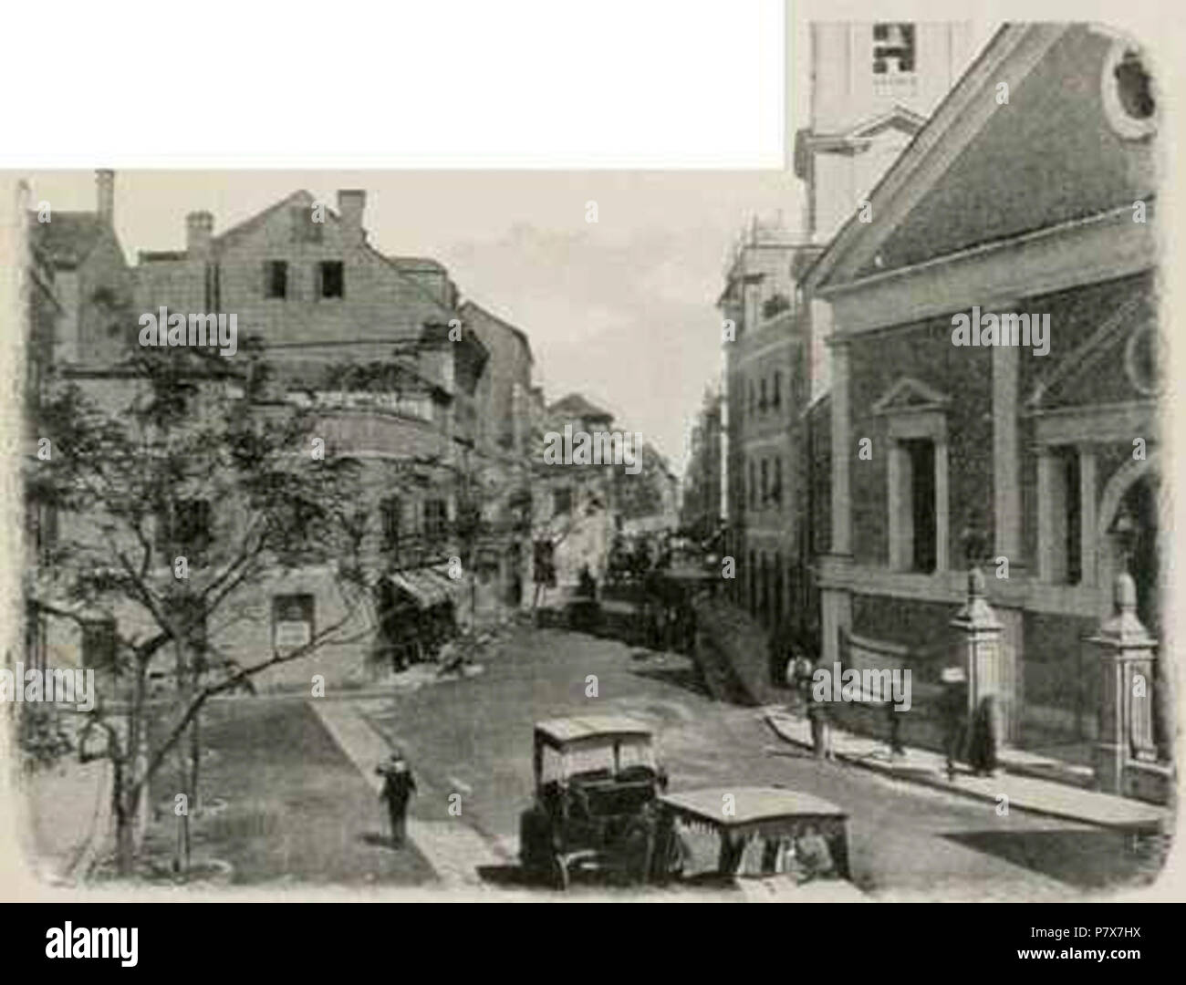 Englisch: Bild aus dem Buch "Gibraltar - John L. Stoddard Vorträge", von John L. Stoddard. 30. Juli 2012 172 Gibraltar - s-Principal - Straße Stockfoto