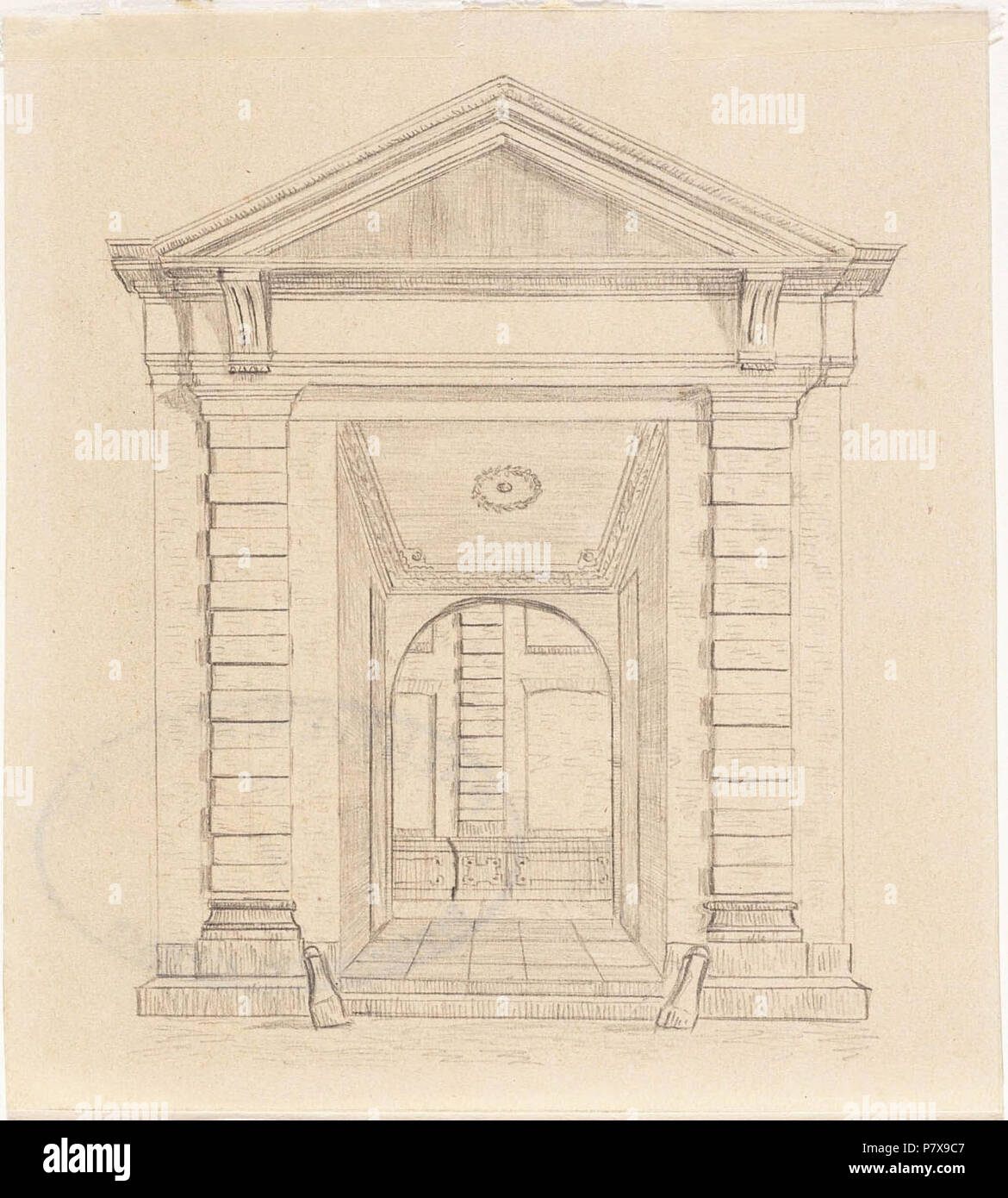 Catalogusnummer: PR 1000124 Plaats: Alkmaar Beschreibung: De 1869 weggebroken Gasthuispoort. Datering: 1865 Vervaardiger: Bruinvis, C.W. 29 Juni 2016, 08:22 167 Gasthuispoort (27974085435) Stockfoto