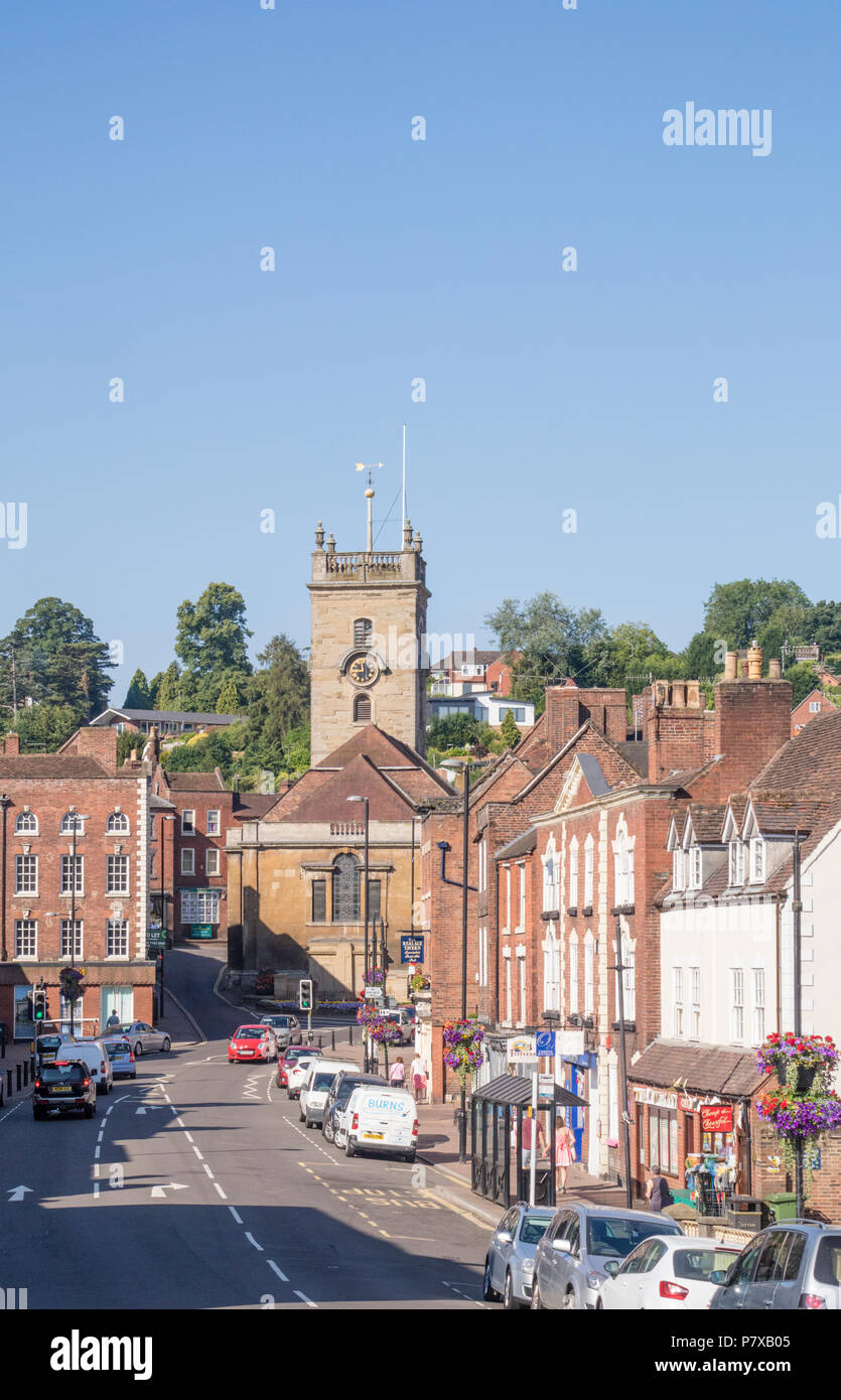 Die High Street, Bewdley, Worcestershire, England, Großbritannien Stockfoto