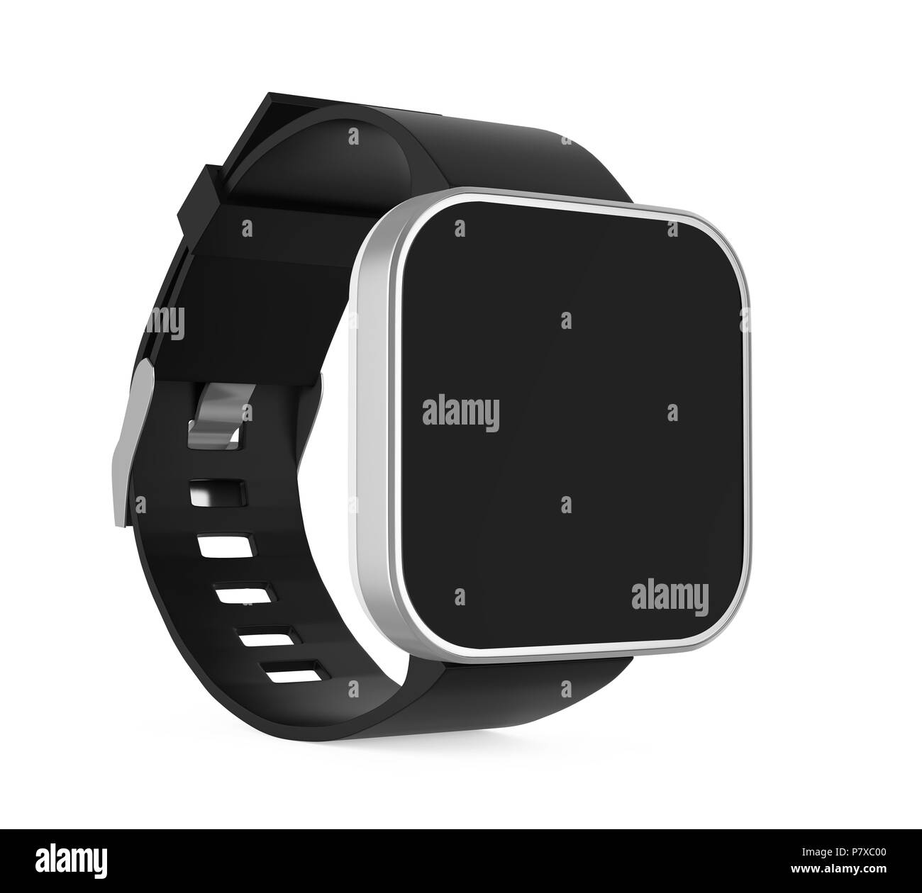 Smart Uhr isoliert Stockfoto