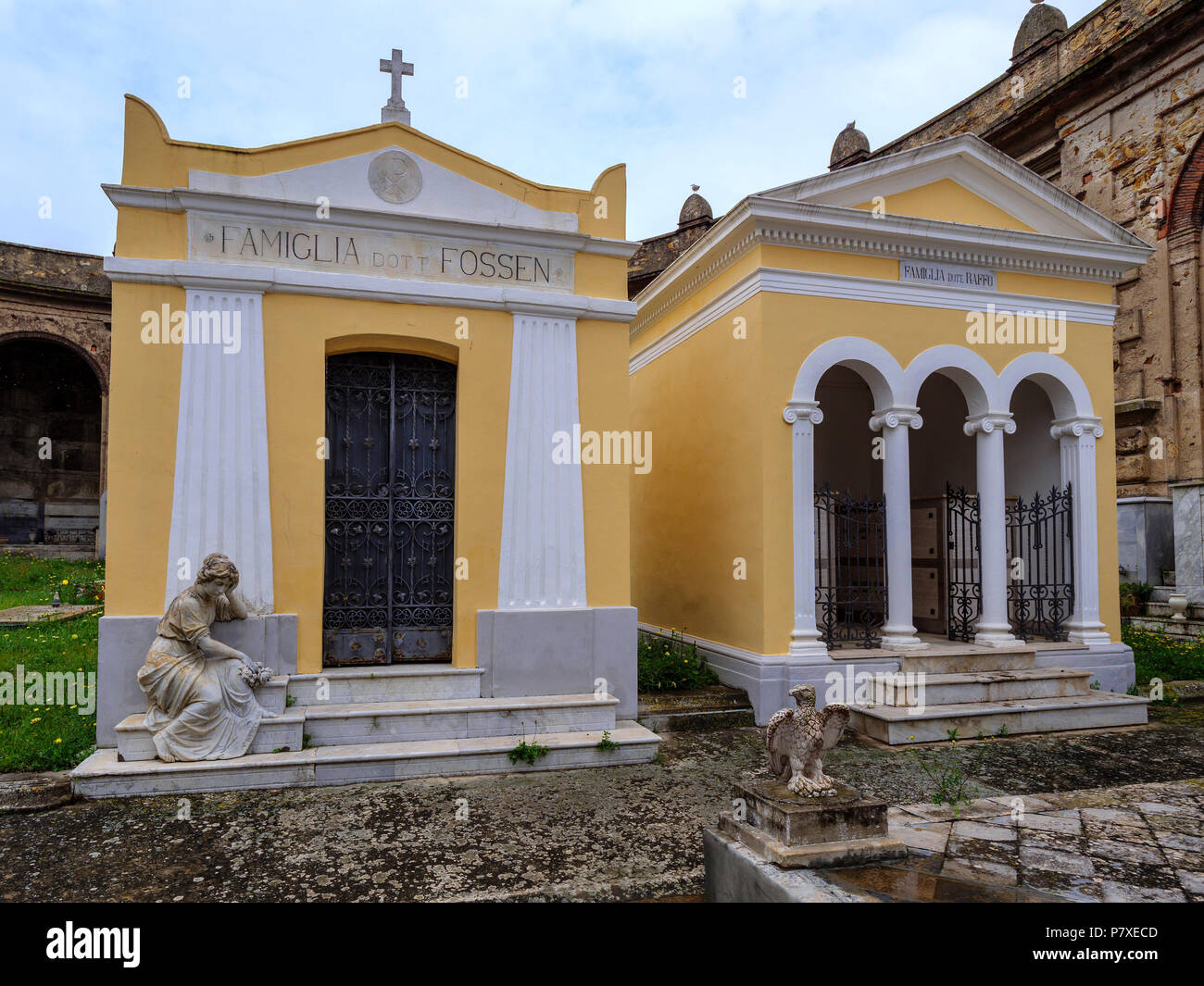 Friedhof Cimitero Misericordia, Portoferraio, Elba, Region Toskana