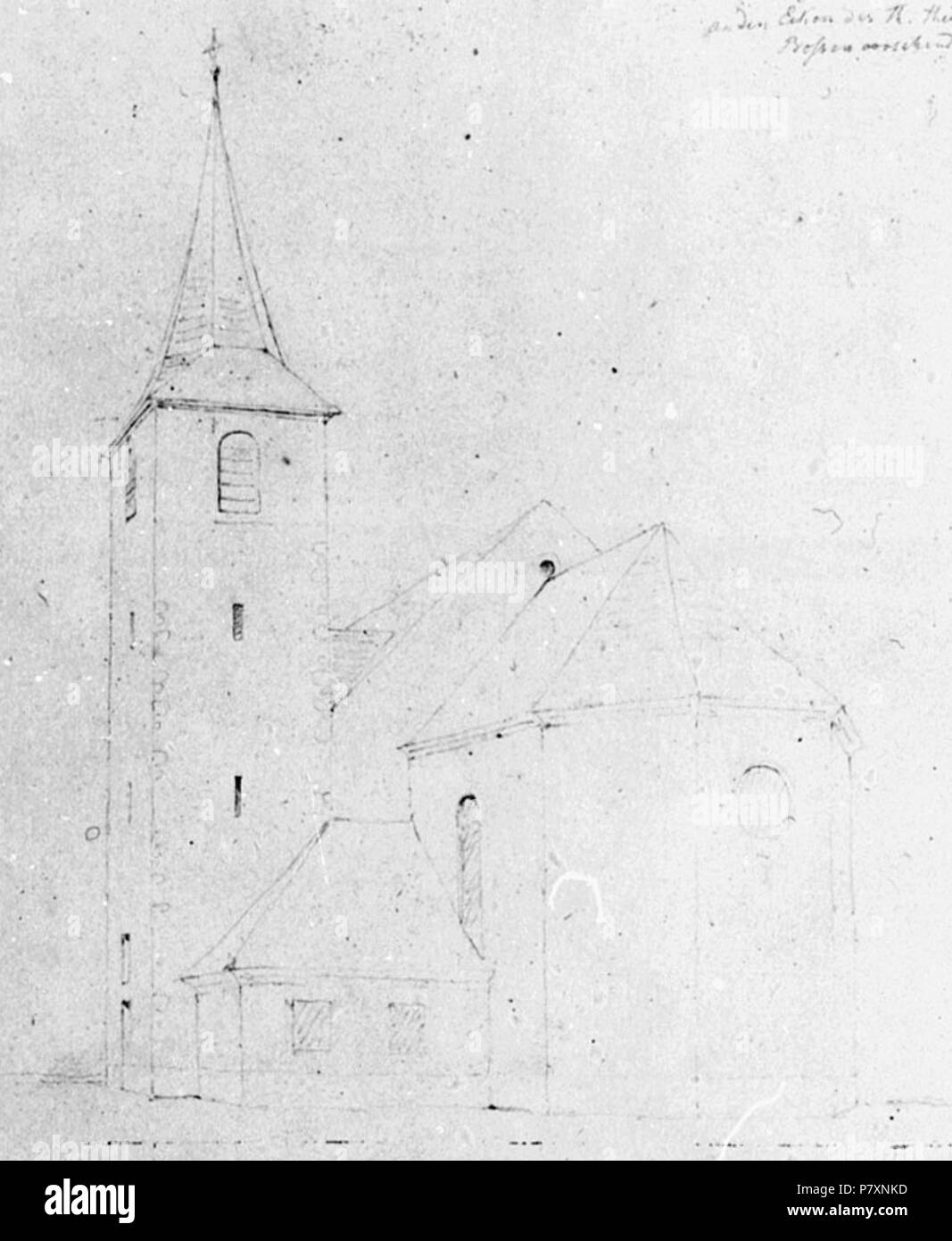 133 Dielheim-St-Cyriak Stockfoto