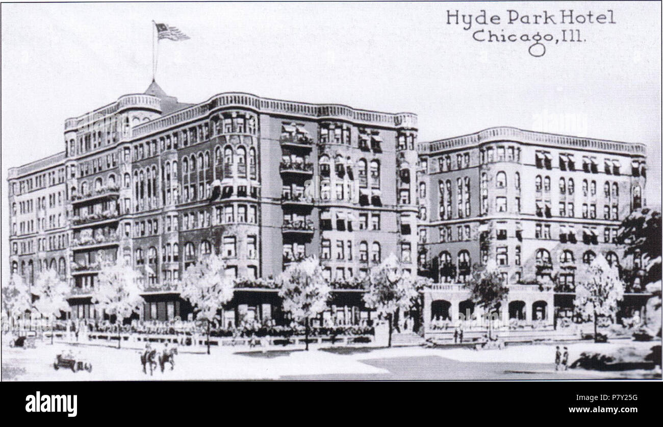 Englisch: Hyde Park Hotel. 1927 200 Hyde Park Hotel 1927 Stockfoto