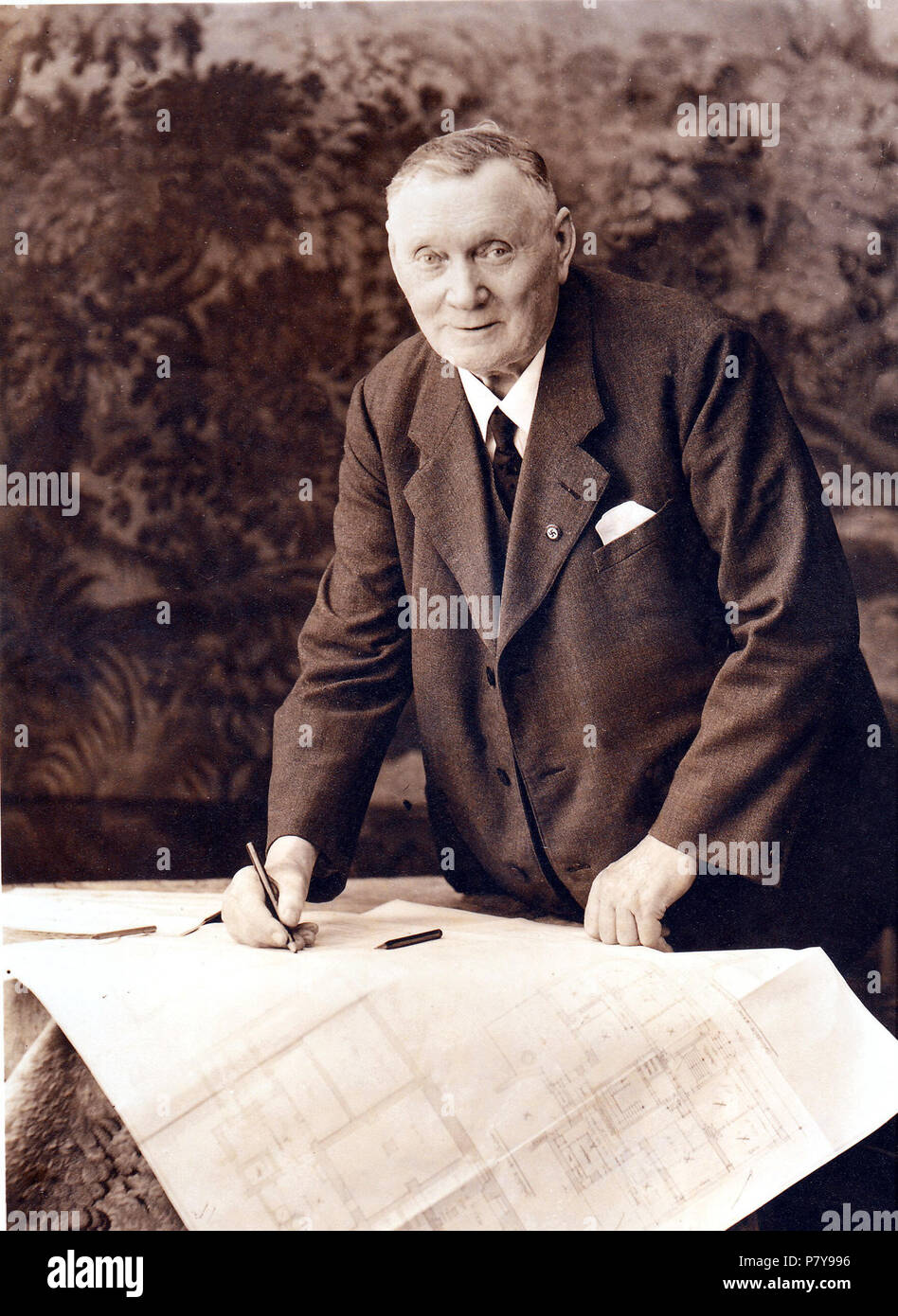 English: Konrad Unglaub 1.5.1938 an den bürgermeiser und die Bürger von München. 1938 234 Konrad Unglaub 1.5.1938 Stockfoto