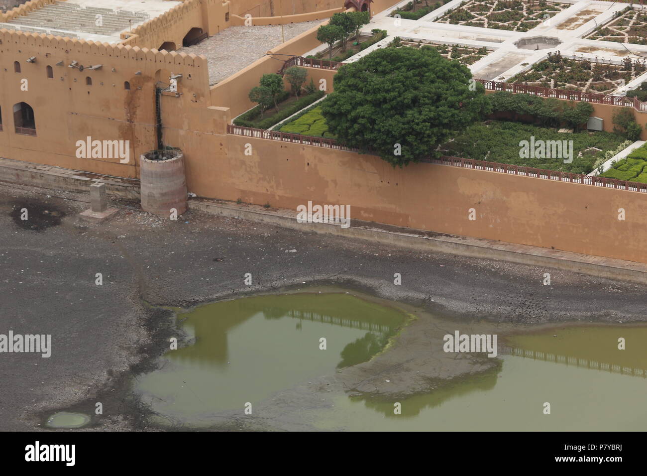 Die Maota See ist in Bernstein, im indischen Bundesstaat Rajasthan Stockfoto
