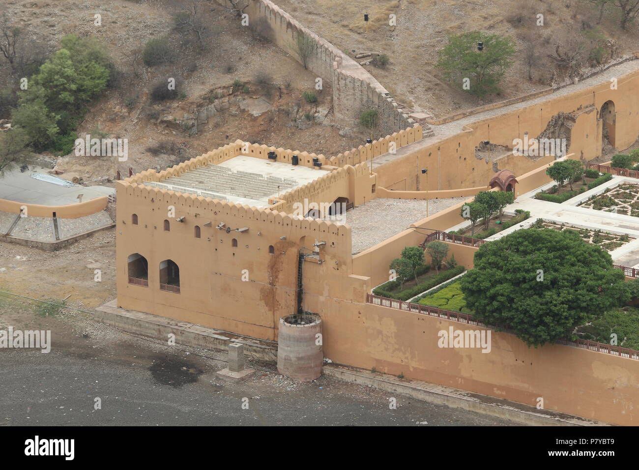 Die Maota See ist in Bernstein, im indischen Bundesstaat Rajasthan Stockfoto