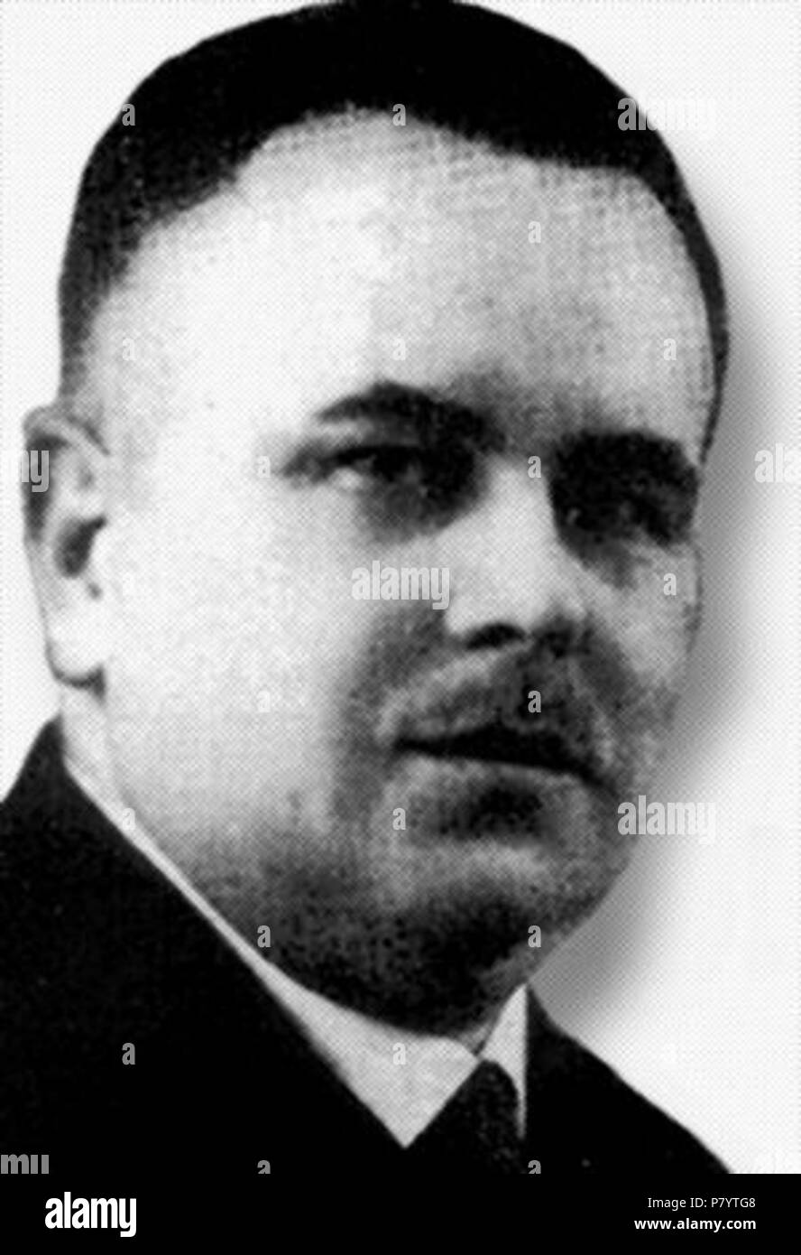 English: Landgraf, Georg (1885-1933), deutscher sozialdemokratischer Politiker und Verlagsleiter Français: Landgraf, Georg (1885-1933), Homme politique allemand (SPD) et directeur Editorial. Vor/Avant 1933 240 Landgraf, Georg Stockfoto