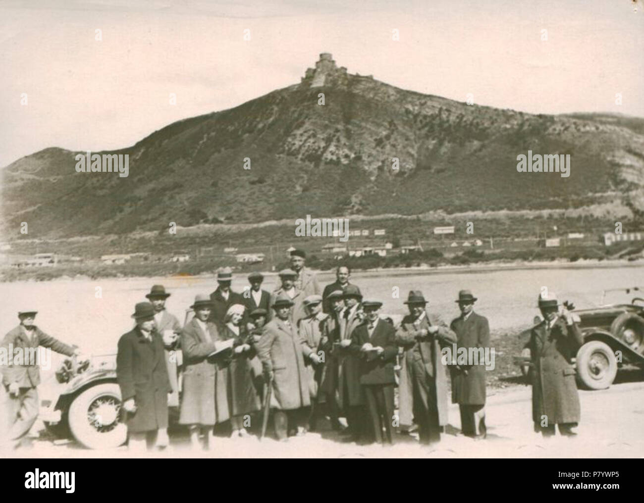 Englisch: Litauischen Journalisten in die Sowjetunion zu reisen. Besuch in Mzcheta in der Sowjetunion Georgien. 1934. 1934 248 litauische Journalisten in die Sowjetunion zu reisen. Besuch in Mzcheta in der Sowjetunion Georgien. 1934 Stockfoto