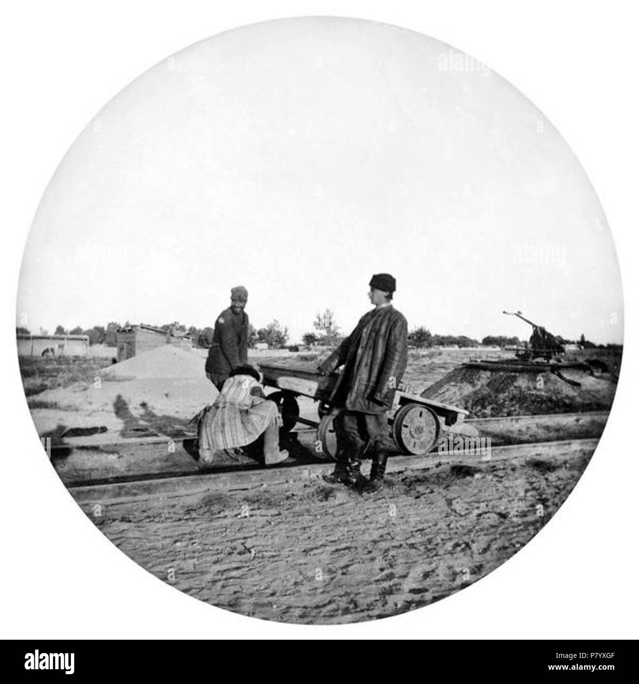 10 5. Персы за работой Stockfoto