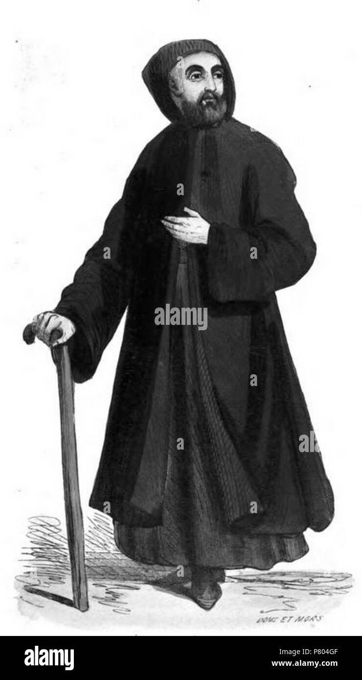 276 Moine jacobite Stockfoto