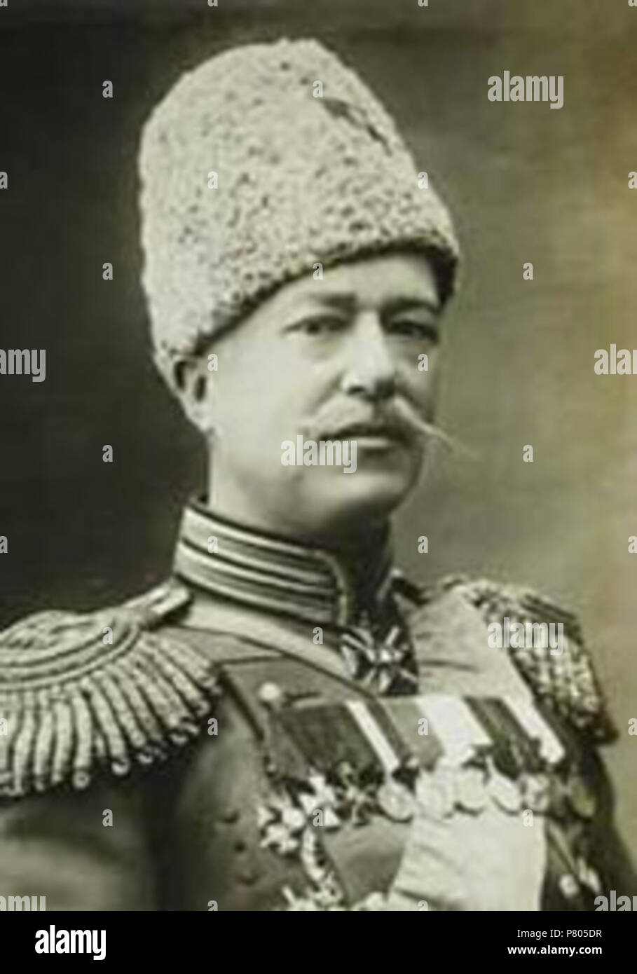 Englisch: General der Artillerie der imperialen russischen Armee, Joseph Iwanowitsch Mrozovsky::. Vor 1934 278 Mrozovsky II. Stockfoto
