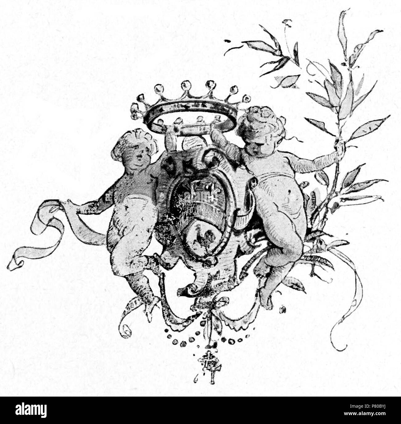 Englisch: Bild aus Buch: Leopoldo Pullè, Patria Esercito Re, Ulrico Hoepli, Mailand, 1908. Italiano: Immagine dal Libro: Leopoldo Pullè, Patria Esercito Re, Ulrico Hoepli, Milano, 1908. Vor 1908 304 Patria Esercito Re Pxx7 Stockfoto