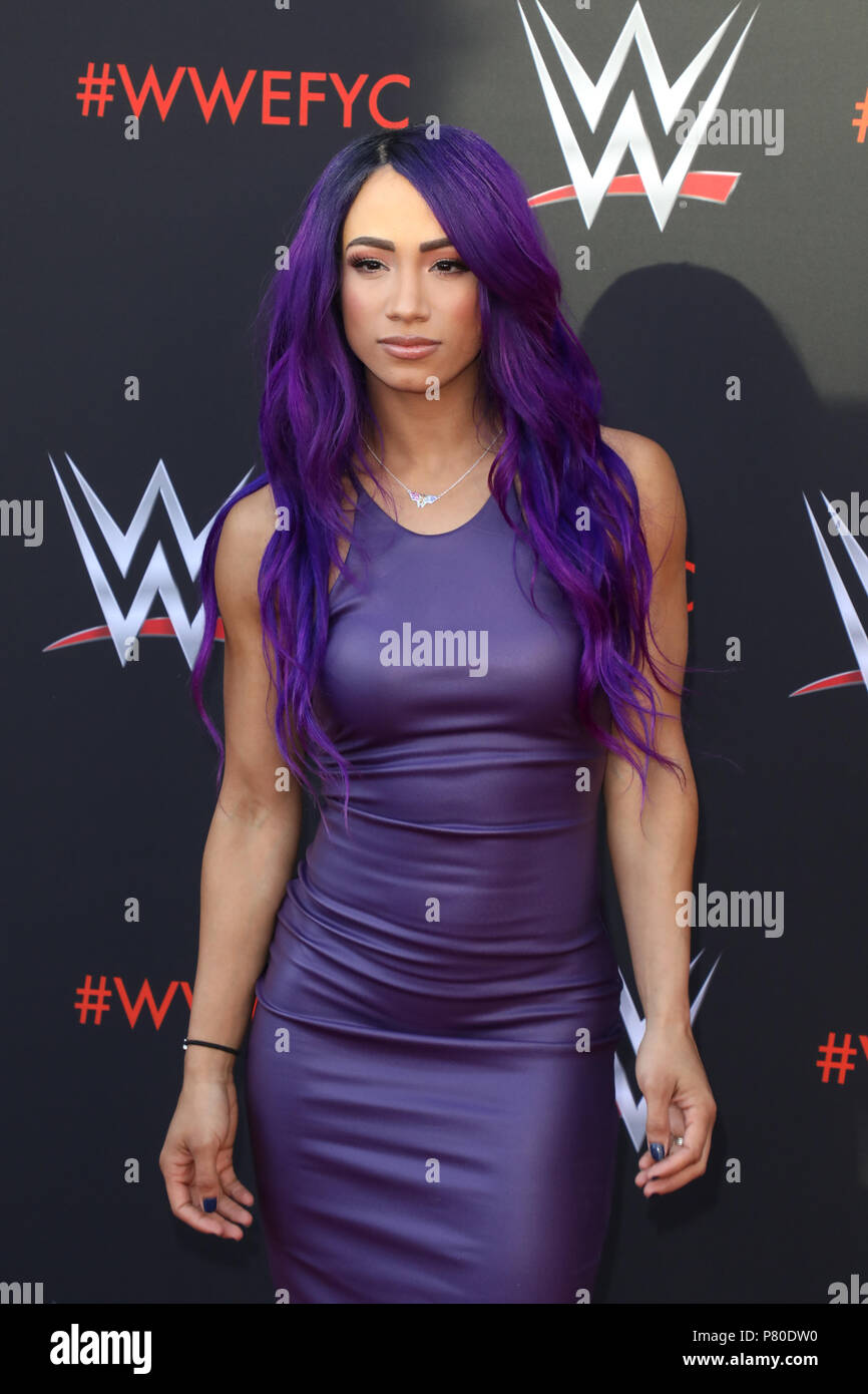 WWE erste Emmy" für Ihre Betrachtung" Veranstaltung in der TV-Akademie Saban Media Center in North Hollywood, Kalifornien mit: Sasha Banken Wo: Los Angeles, Kalifornien, Vereinigte Staaten, wenn: 06 Jun 2018 Credit: Sheri Determan/WENN.com Stockfoto