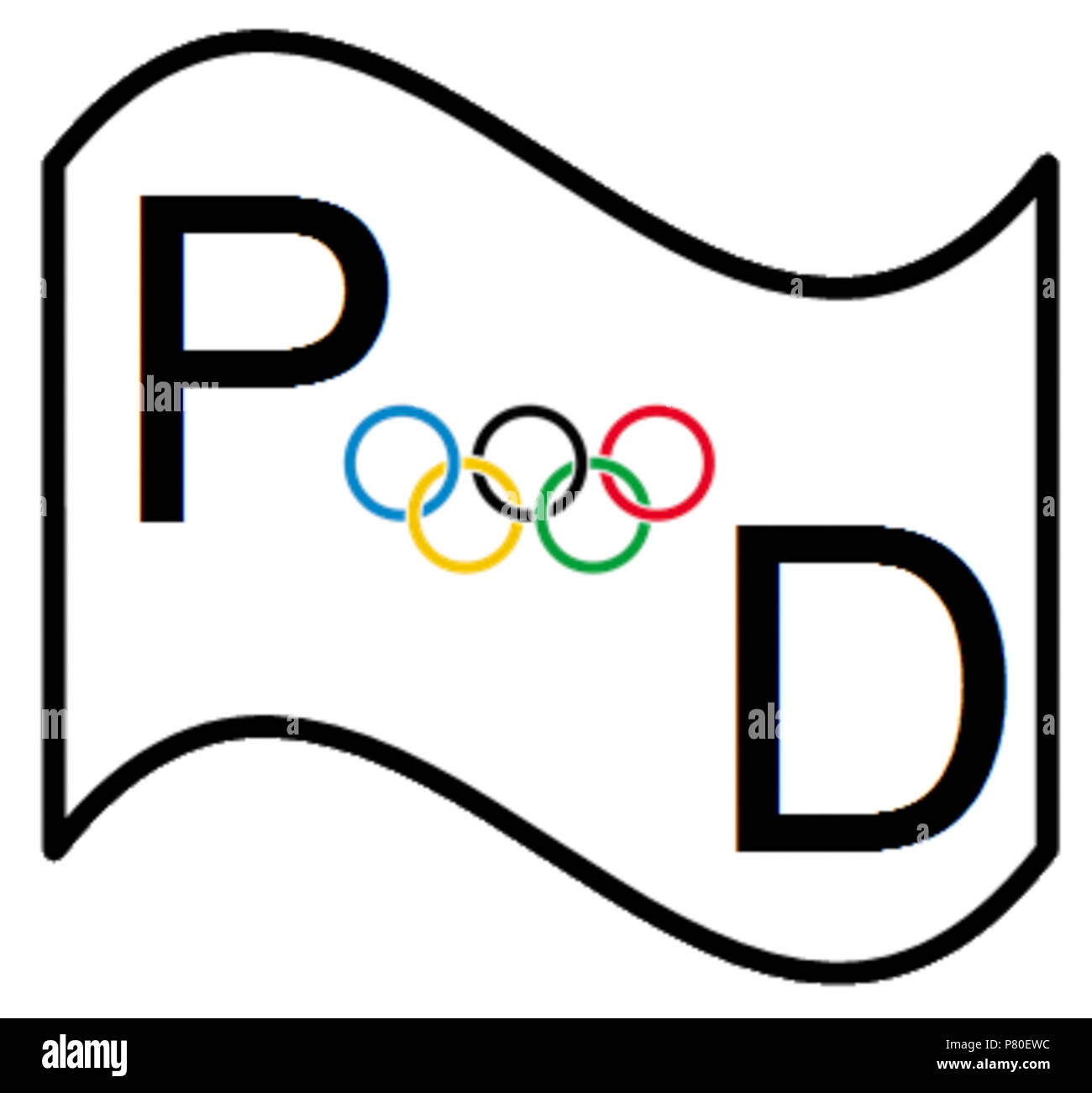 316 Point Position - Diplom - Olympische (Diplom) (Trans) Stockfoto