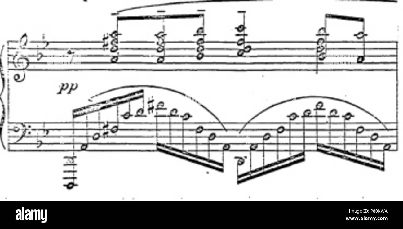 Englisch: Auszug aus der Kerbe, veröffentlicht 1918. 1918 324 Rachmaninow op 23 Nr. 5 m 35 Stockfoto