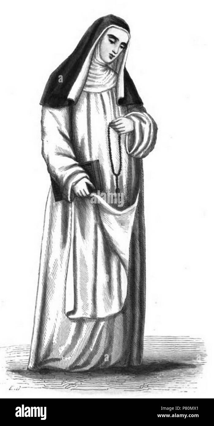 330 Religieuse dominicaine Stockfoto