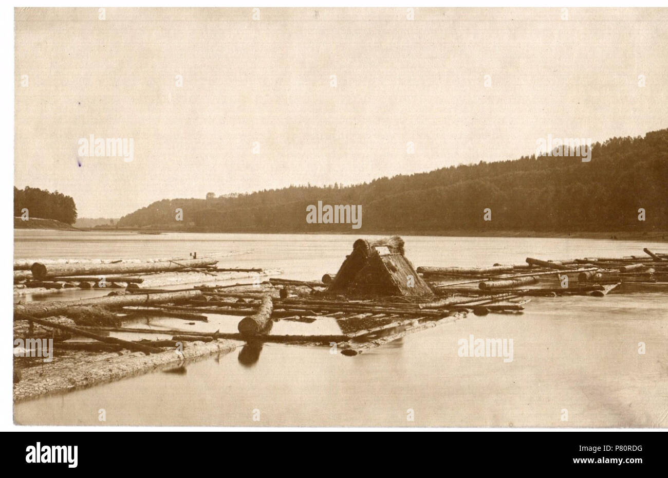 Lietuvi: Sielis Nemune 1918 metais. Vom 2. Juli 1918 346 Sielis Nemune 1918 Stockfoto