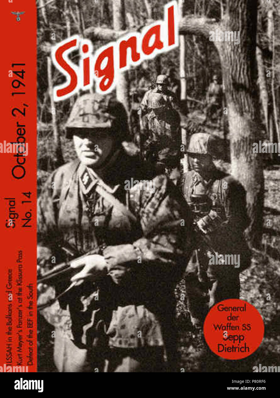 : 'Signal' 2 1941. 2 Oktober 1941 346 Signal 2.11 .1941 Stockfoto