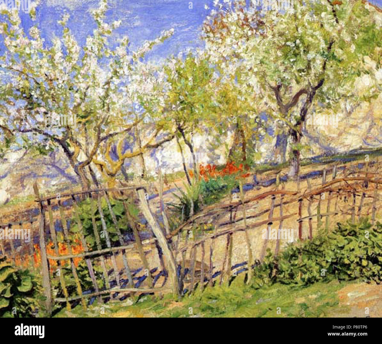 Englisch: Blüten und Wallflowers. ca. 1910 47 Blüten und Wallflowers Rose Stockfoto