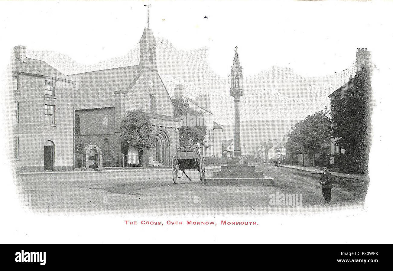 N/A. N/A370 die Cross und St. Thomas Anfang 1900 Stockfoto