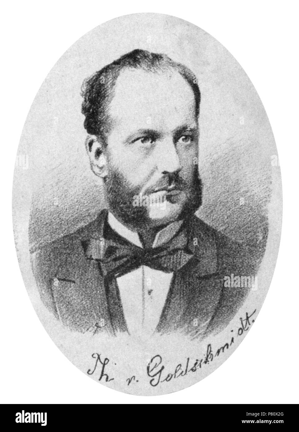 372 Theodor von Goldschmidt Stockfoto