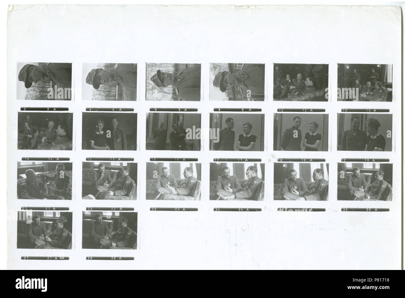 Englisch: Bundeswehr Fotos in Rumänien während des Zweiten Weltkriegs. 31 August 2011, 15:18:37 165 Fritsch 009 Stockfoto
