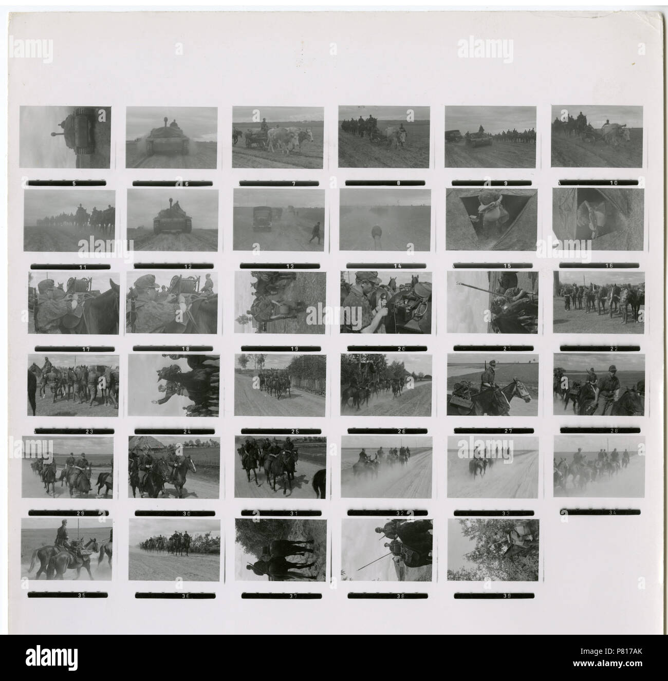 Englisch: Bundeswehr Fotos in Rumänien während des Zweiten Weltkriegs. 2. September 2011, 05:49:26 165 Fritsch 021 Stockfoto
