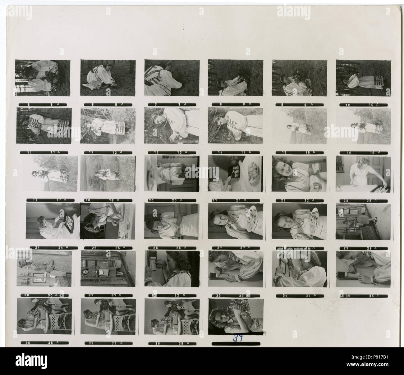 Englisch: Bundeswehr Fotos in Rumänien während des Zweiten Weltkriegs. 2. September 2011, 05:53:01 165 Fritsch 022 Stockfoto