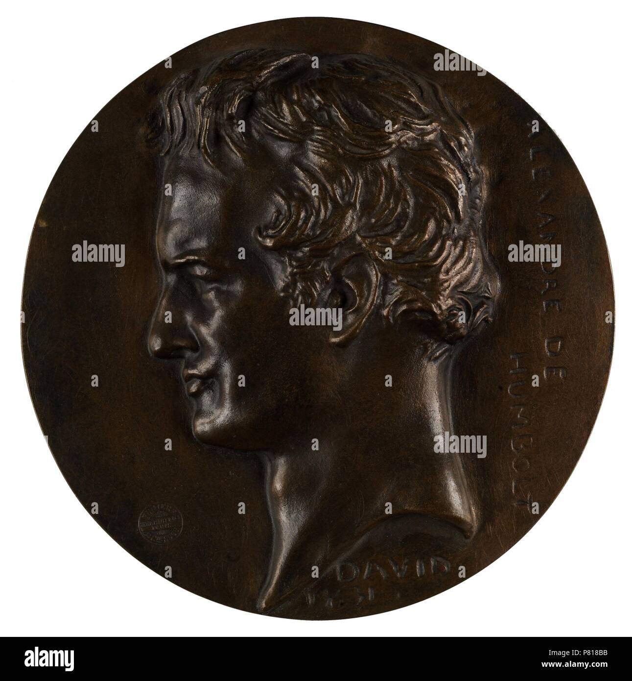 Porträt von Friedrich Wilhelm Heinrich Alexander von Humboldt (1769-1859). Museum: Walters Art Museum, Baltimore. Stockfoto