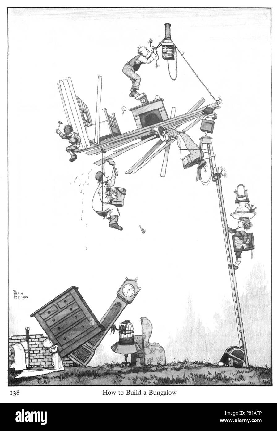 401 William Heath Robinson Erfindungen - Seite 138 Stockfoto