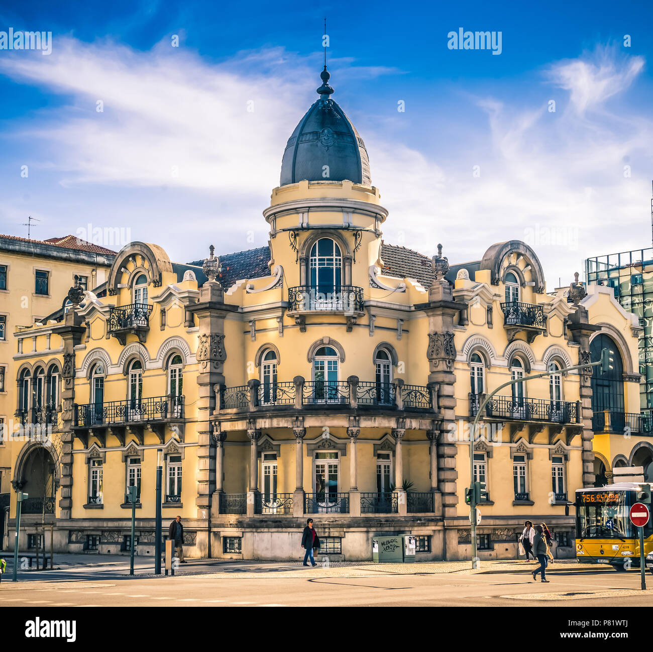 Lissabon, Portugal, Campo Pequeno Stockfoto