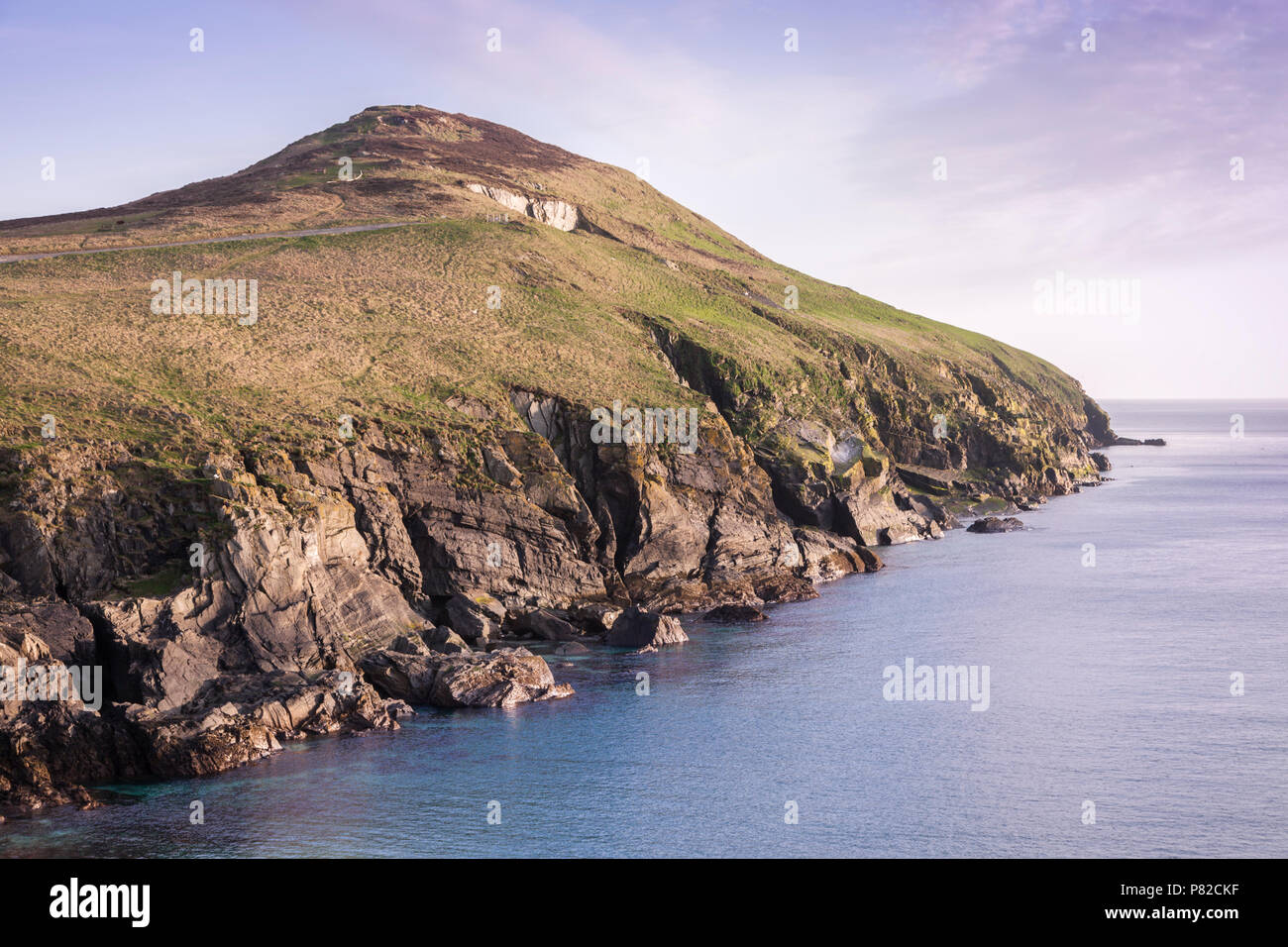 Insel Man Landschaft - schälen. Schälen, Insel Man. Stockfoto