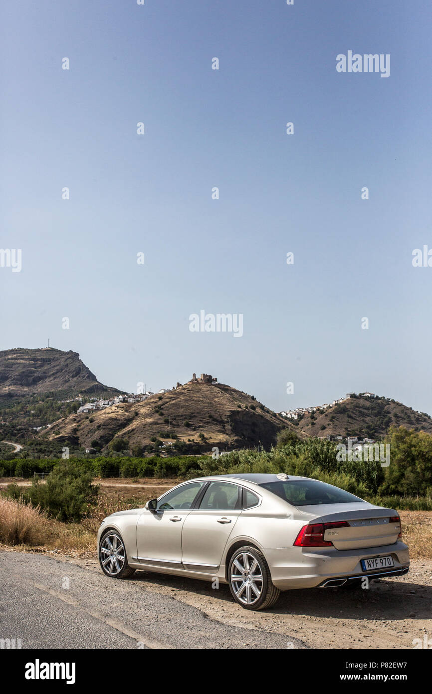 Spanien, Campamento 16 Juni 2016 Volvo S90 TEST DRIVE Stockfoto