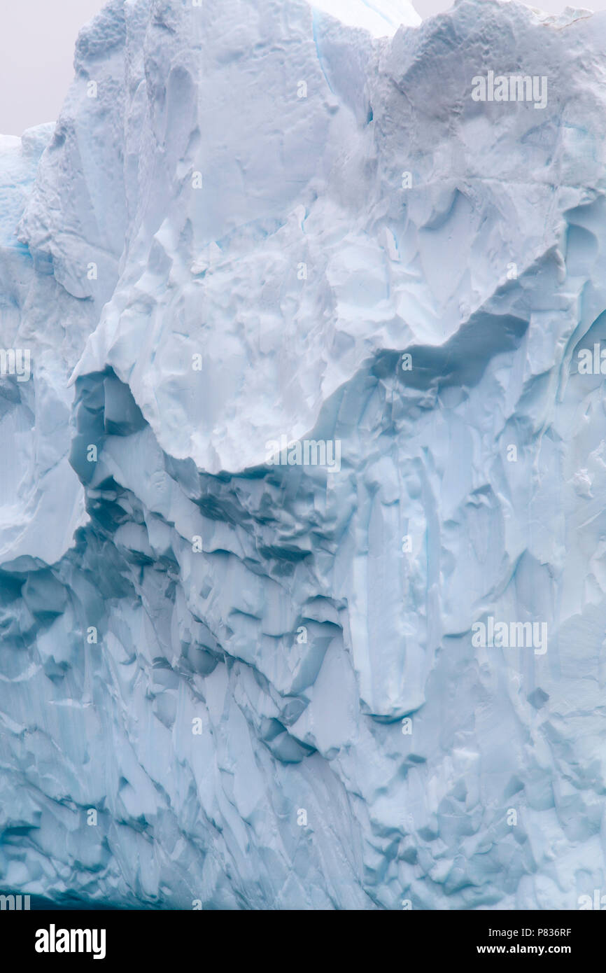 Eisberge vor der Küste von Taliisaq, Ost Grönland Stockfoto